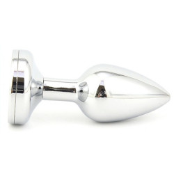 Generique Plug Bijou Light Colour L 9 x 4 cm